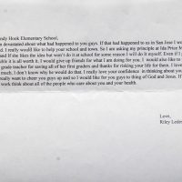 Embracing Newtown Volunteer Favorite Letters 417