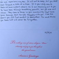 Embracing Newtown Volunteer Favorite Letters 454