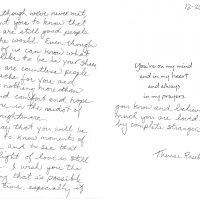 Embracing Newtown Volunteer Favorite Letters 49