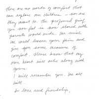 Embracing Newtown Volunteer Favorite Letters 546