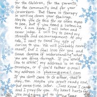 Embracing Newtown Volunteer Favorite Letters 702