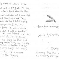 Embracing Newtown Volunteer Favorite Letters 94